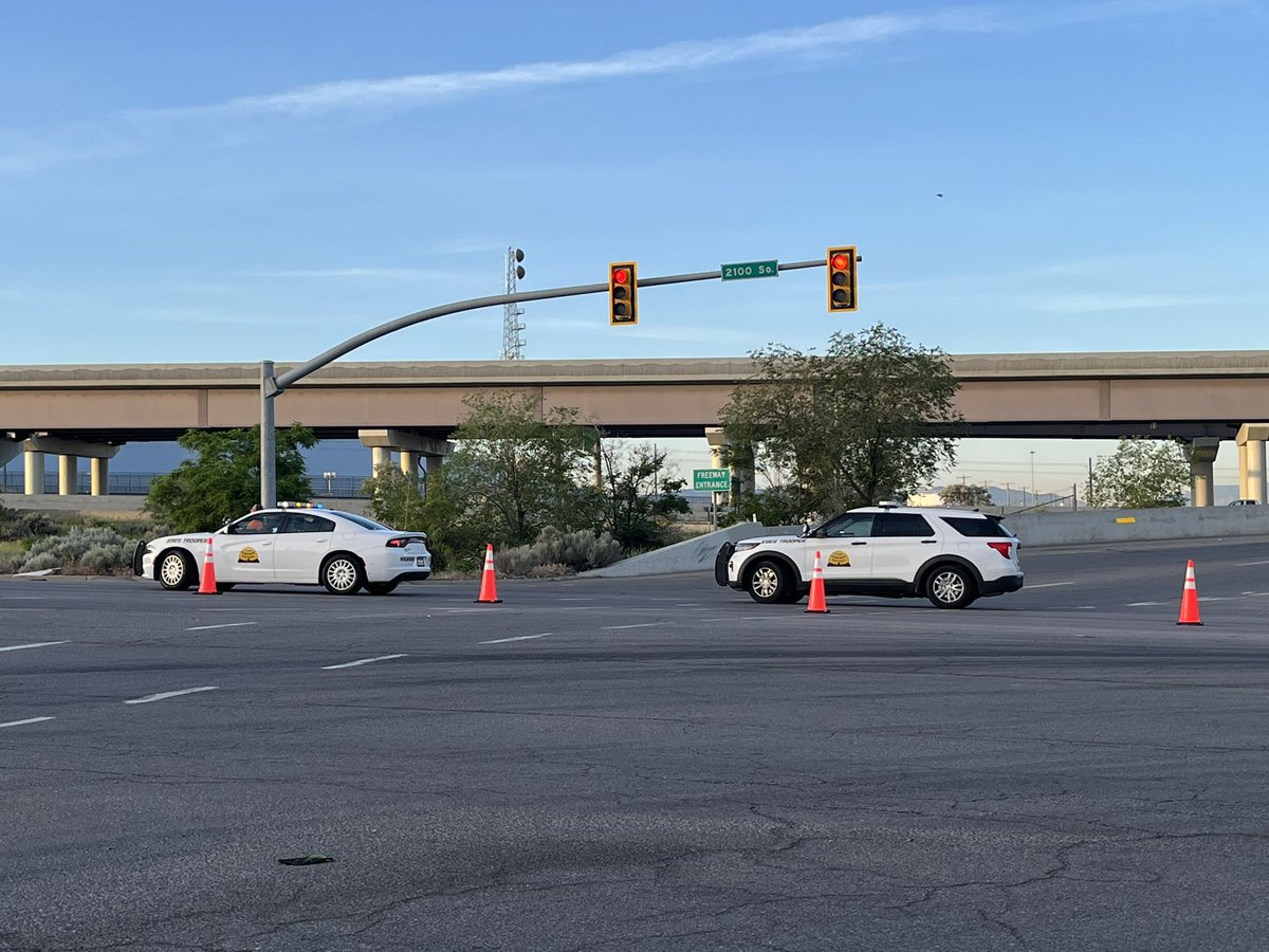 Investigators are on scene of two separate auto-ped crashes. One person was hit and killed at 2100 S and a 15yo girl was hit at 2100 N and in serious condition