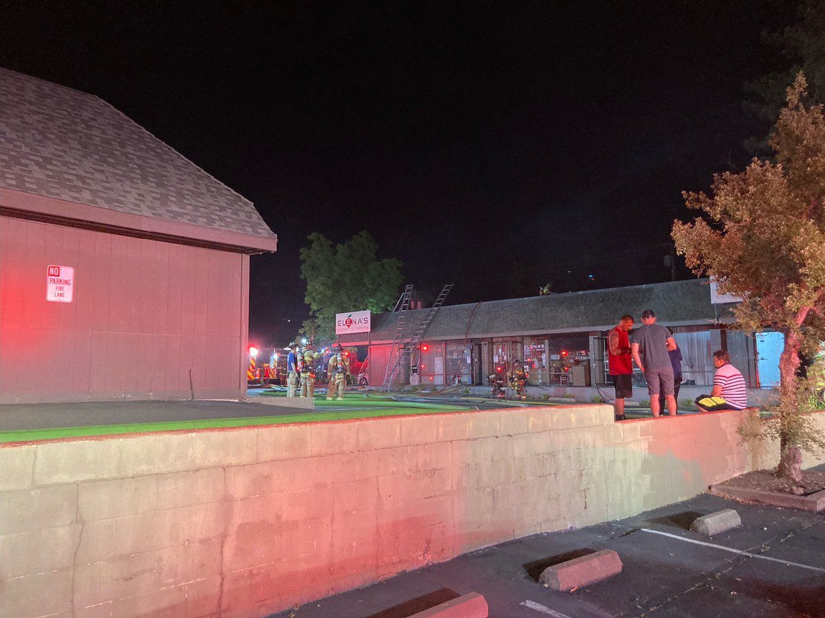 Battalion 13 crews responded to a report of flames coming from a building. Units arrived to find a working fire. The fire was quickly knocked down and was kept from spreading to adjacent occupancies. No injuries were reported and the cause is still under investigation