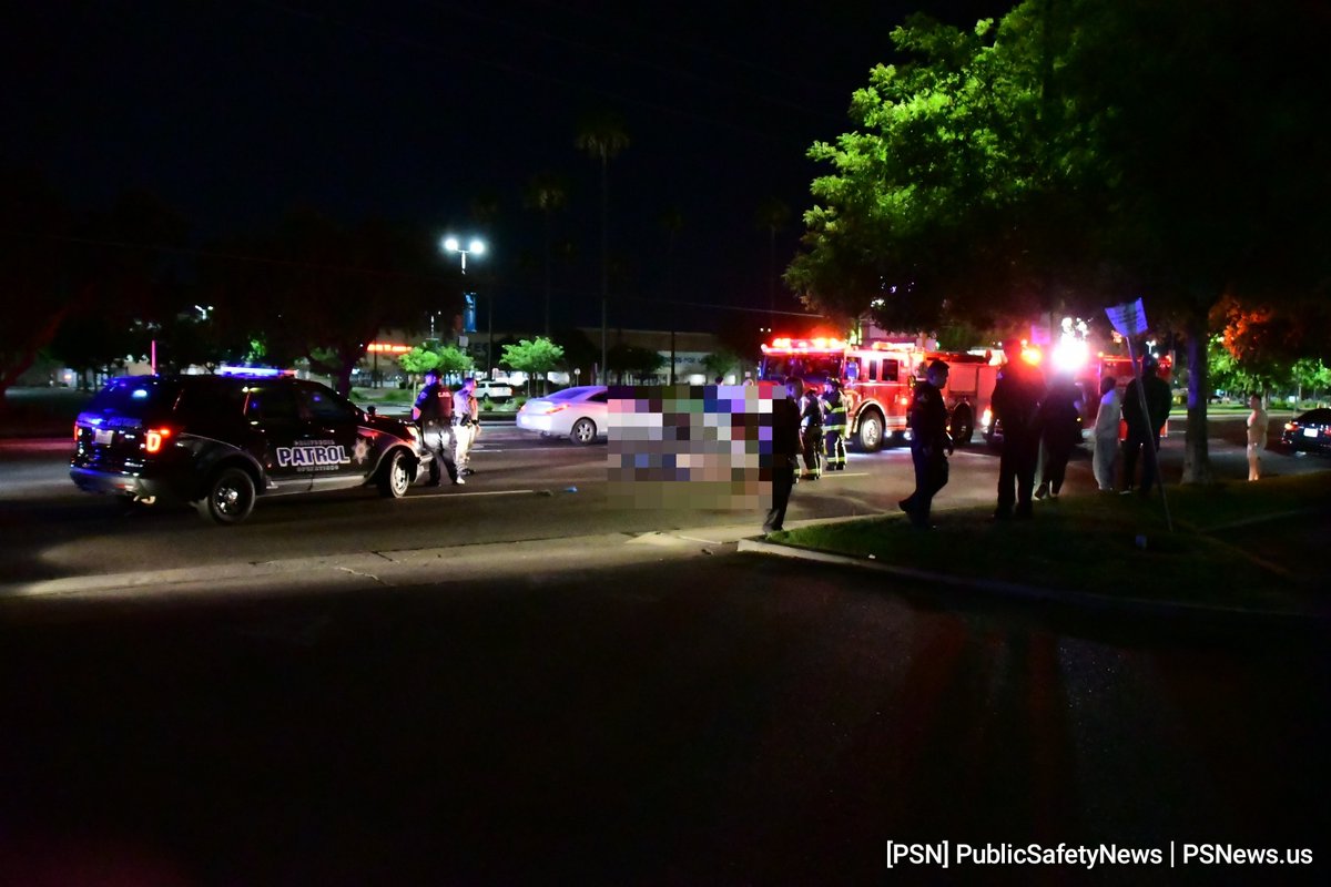 The westbound lanes of Florin Rd. are closed just before Bowling  Dr. as CHP investigates a fatal, hit and run, incident.