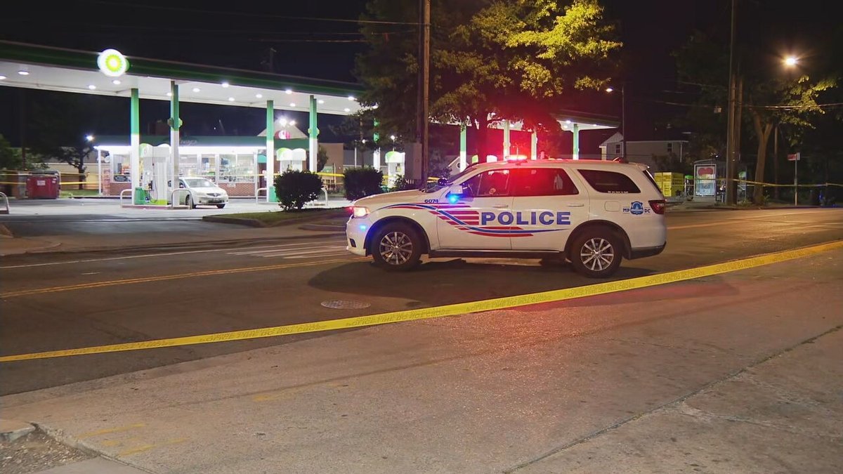 Police say a man has died this morning after a shooting near a gas station in Southeast D.C