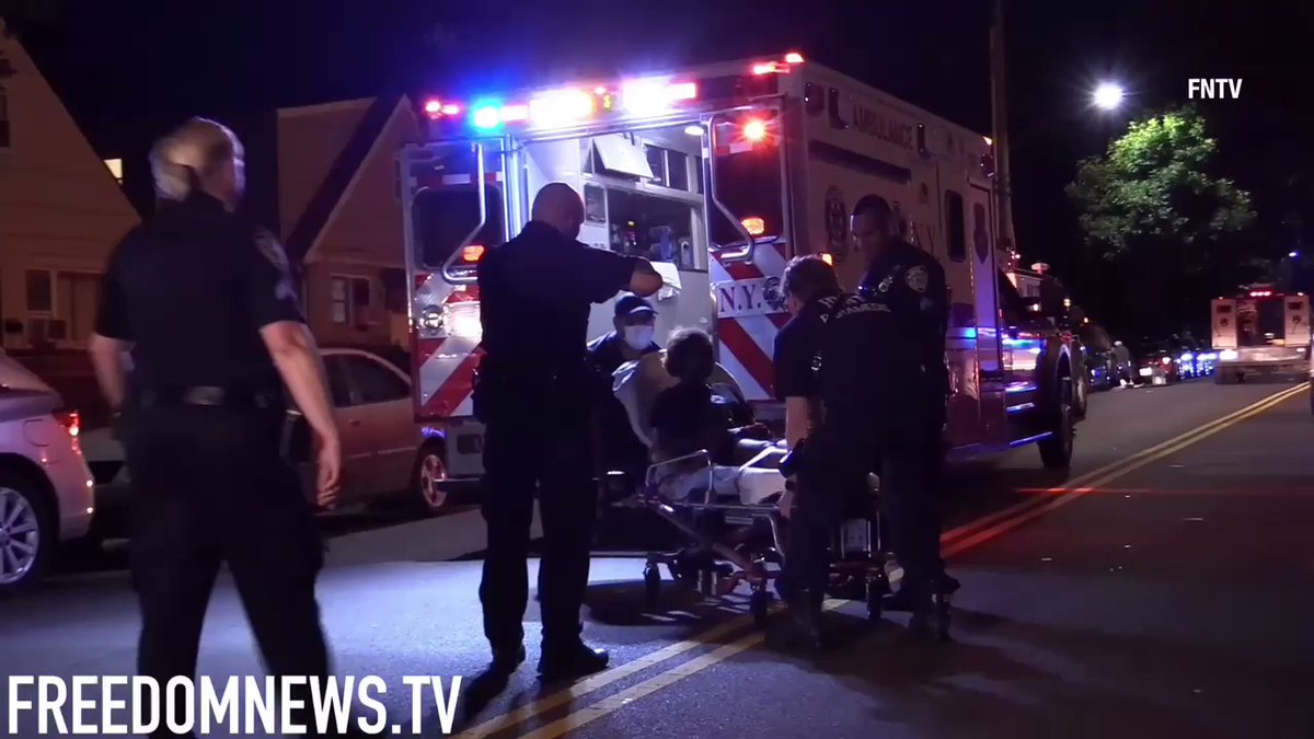 Two females shot in Jamaica Queens leaving one shot in the chest, severity unknown. A second female shot suffered non life threatening injuries, policemen said. Suspects barricaded in a nearby home were taken into custody