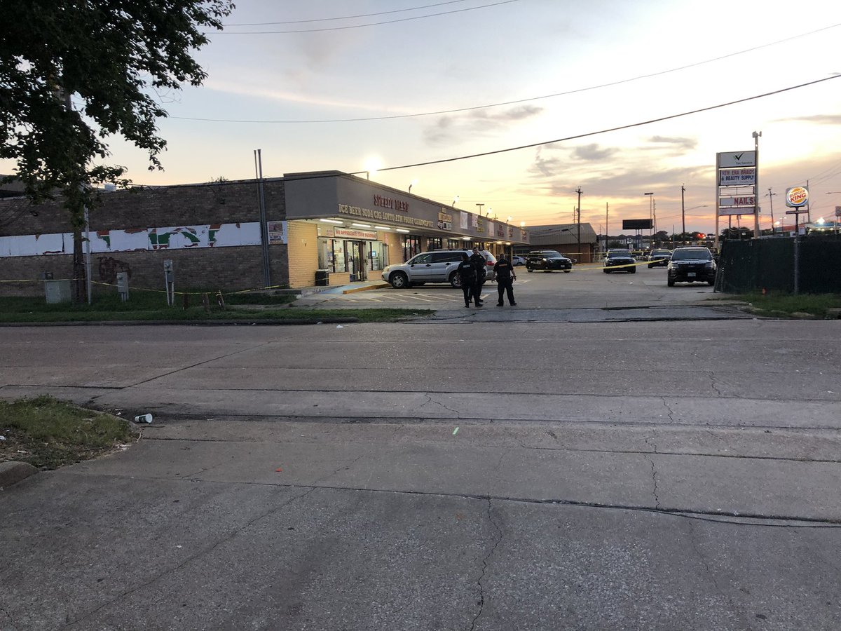 Houston Police:Southwest officers are at the scene of a drive by shooting 2900 Westridge. Officers applied a tourniquet to an adult male who was transported in stable condition