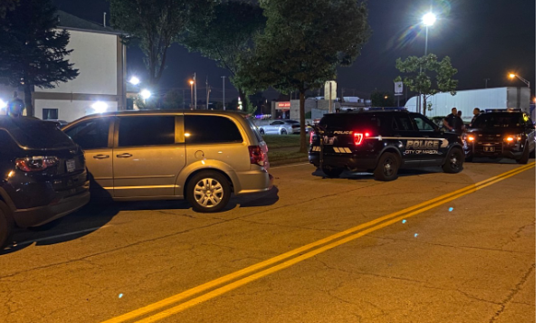 An unmarked van has arrived at the Mason hotel where the SWAT standoff ended early Tuesday. Our crew on scene has not seen the escaped inmate, Thomas Cromwell, 27, come out