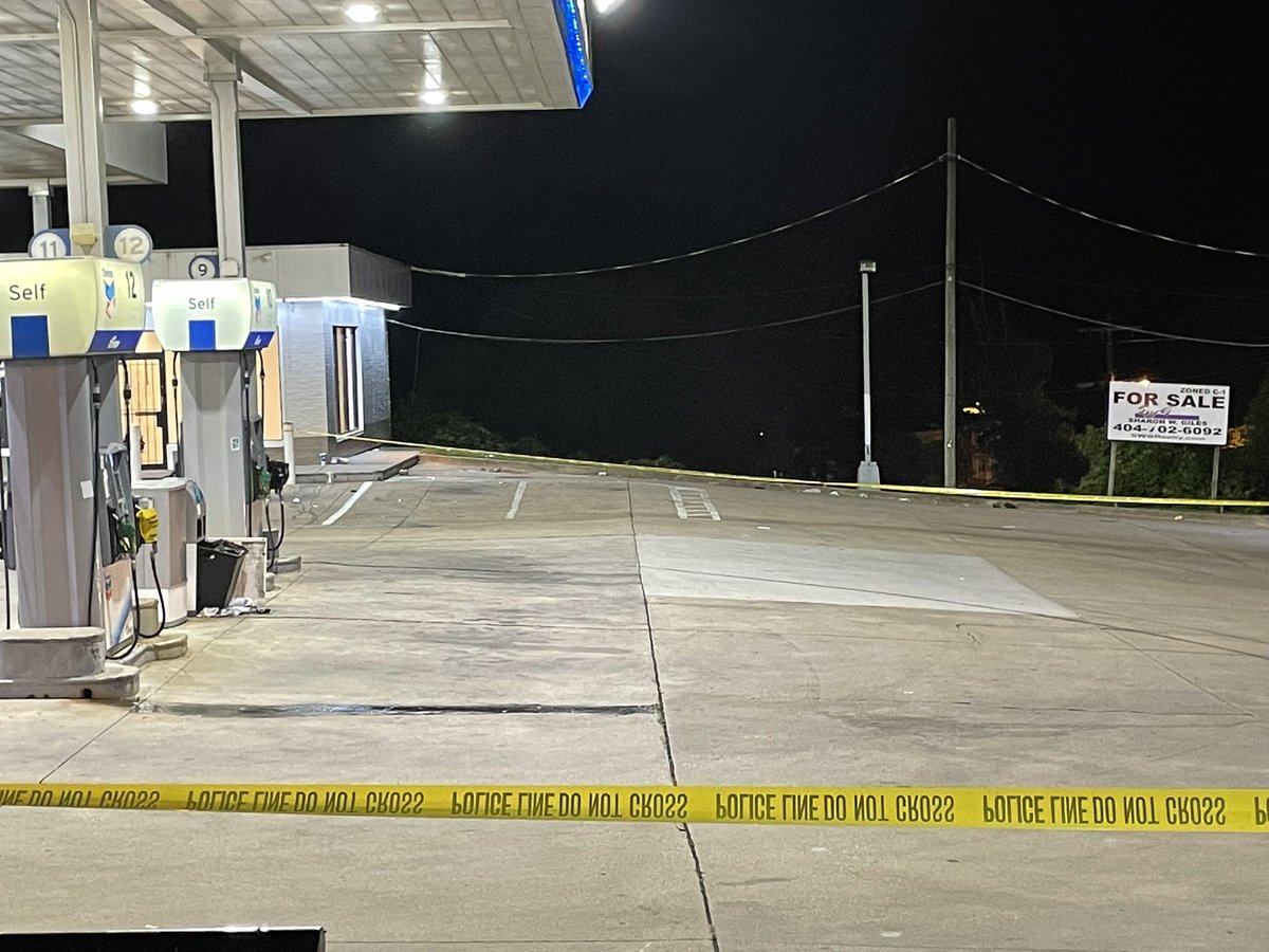 DeKalb County Police are investigating a deadly shooting at a gas station on Candler Road. Police tell our crews it started as a fight here, when someone shot a man 2 times.