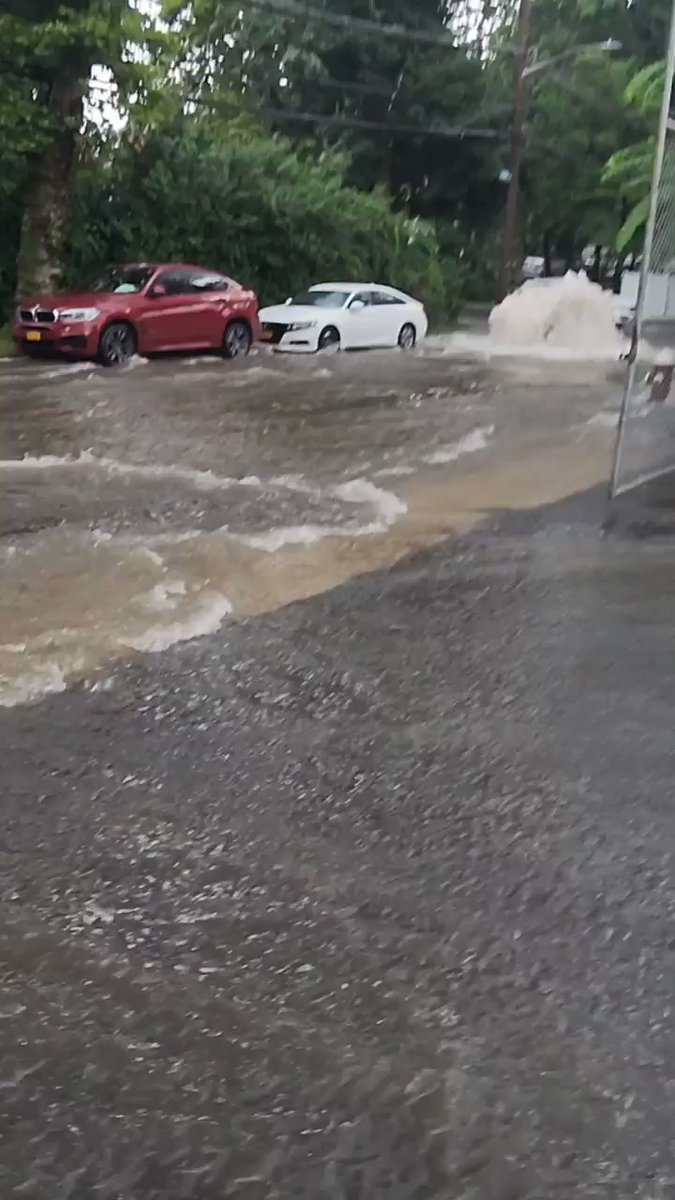 New Rochelle, NY - ongoing urban flash flooding