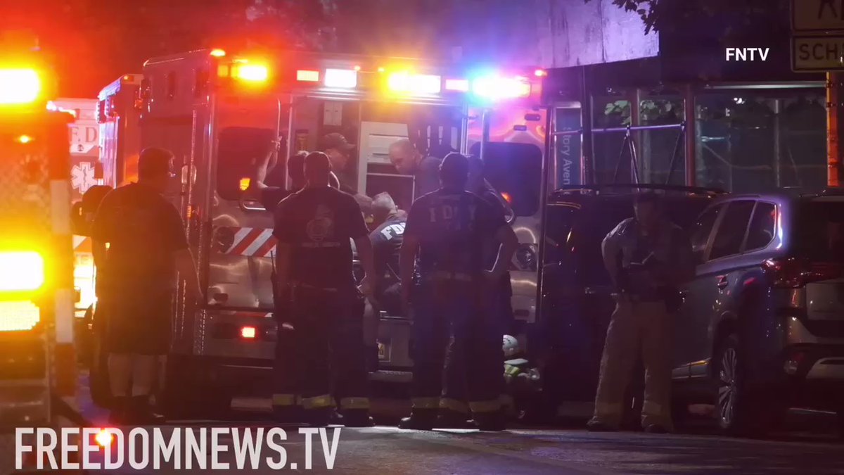 FDNY responded to 1815 Story Ave. in the Bronx for a second floor apartment fire. Firefighters located a victim who was rushed to an area hospital, reportedly in critical condition.