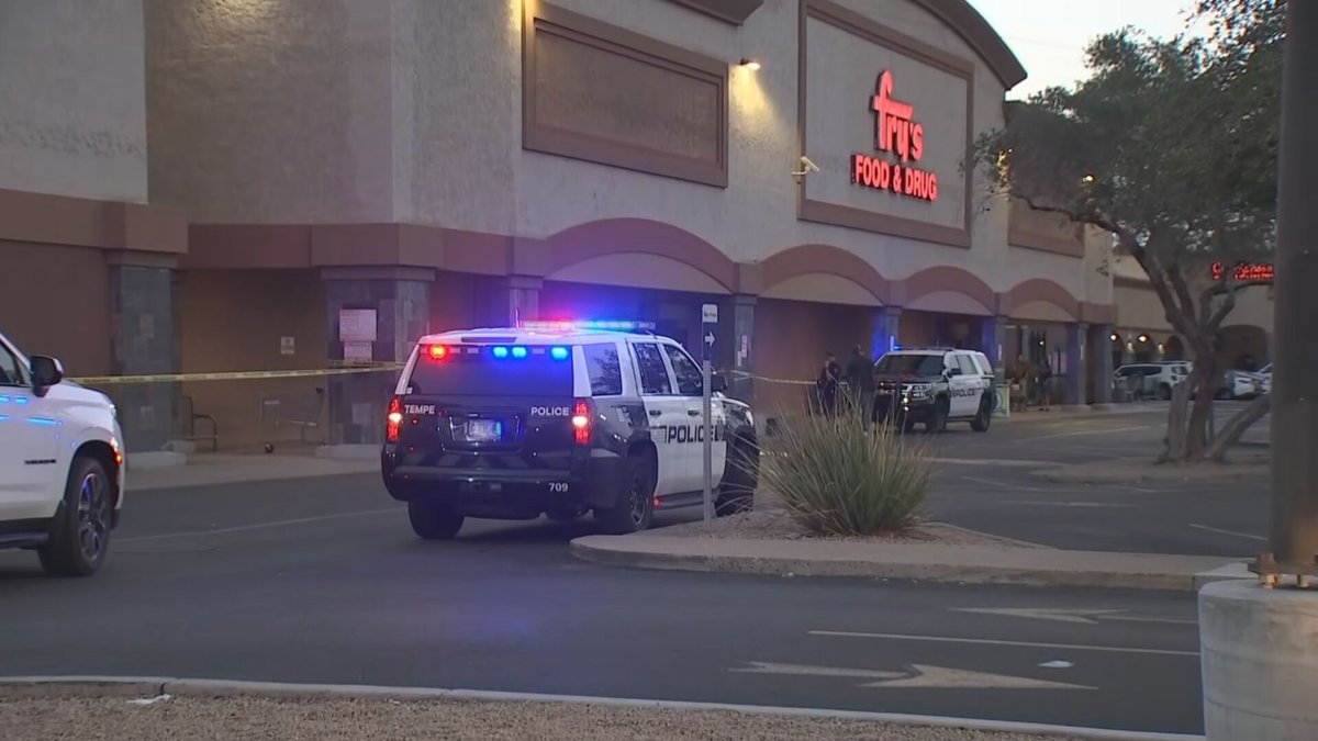 Suspect on the loose after shooting at Tempe Fry's Food & Drug