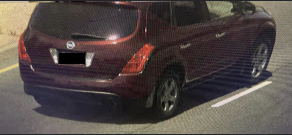 It turns out @FremontPD detectives were watching as 2 teens got out of this Nissan Murano, robbed woman of necklace at 8th & H and shot man in leg after he tried to intervene, per @UnionCityPD_CA. Teens &amp; alleged getaway driver Ronald Hayes (pic) held after chase to Oakland