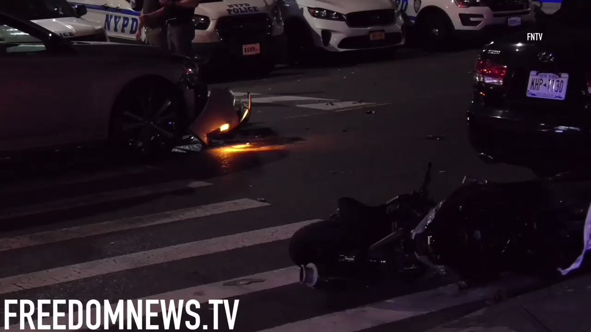 A serious motor vehicle accident occurred in front of the 61st precinct police station at Coney Island Ave & Avenue W in Brooklyn. At least one critically injured person was rushed to Coney Island hospital.