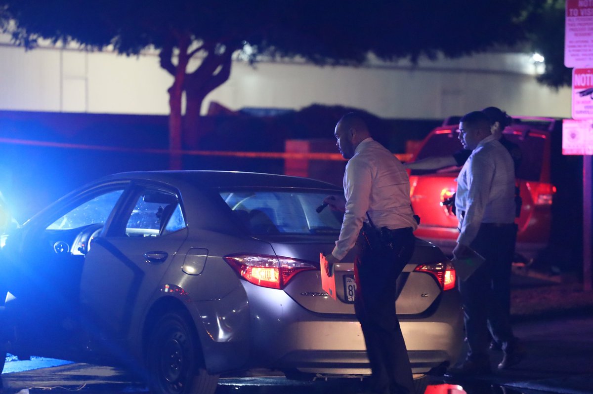 @FresnoPolice is investigating an early morning shooting. One man was shot in his car in NW Fresno. Several bullet holes can be seen into the car. The man is in stable condition at