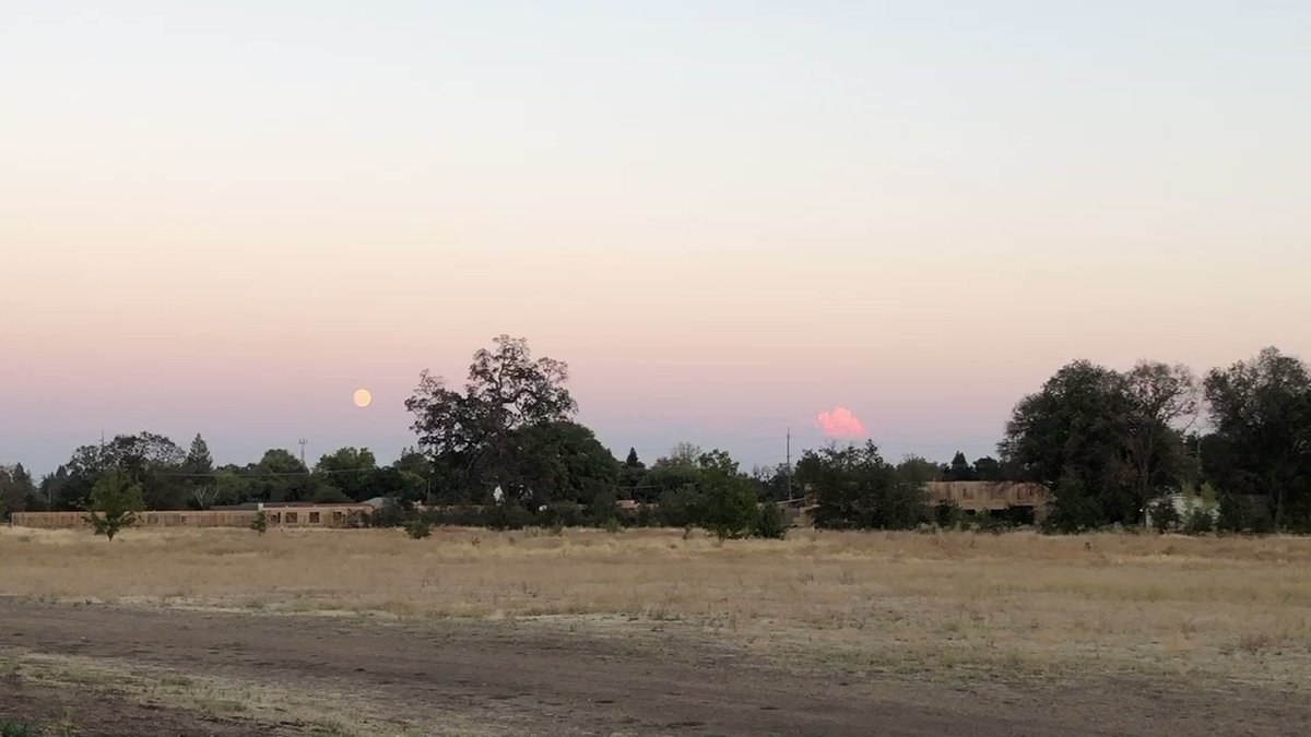 Mosquito fire plume as seen from Chico, CA