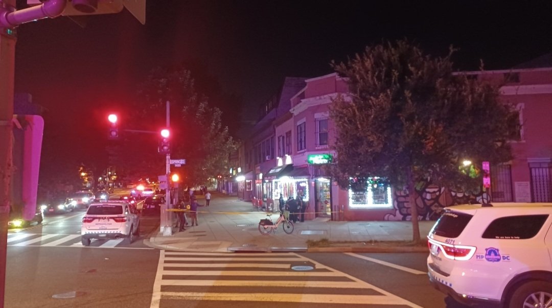 SHOOTING: 14th & Perry St. N.W. DCFD on scene evaluating one individual with gunshot wound injuries. Severity of injuries unknown.