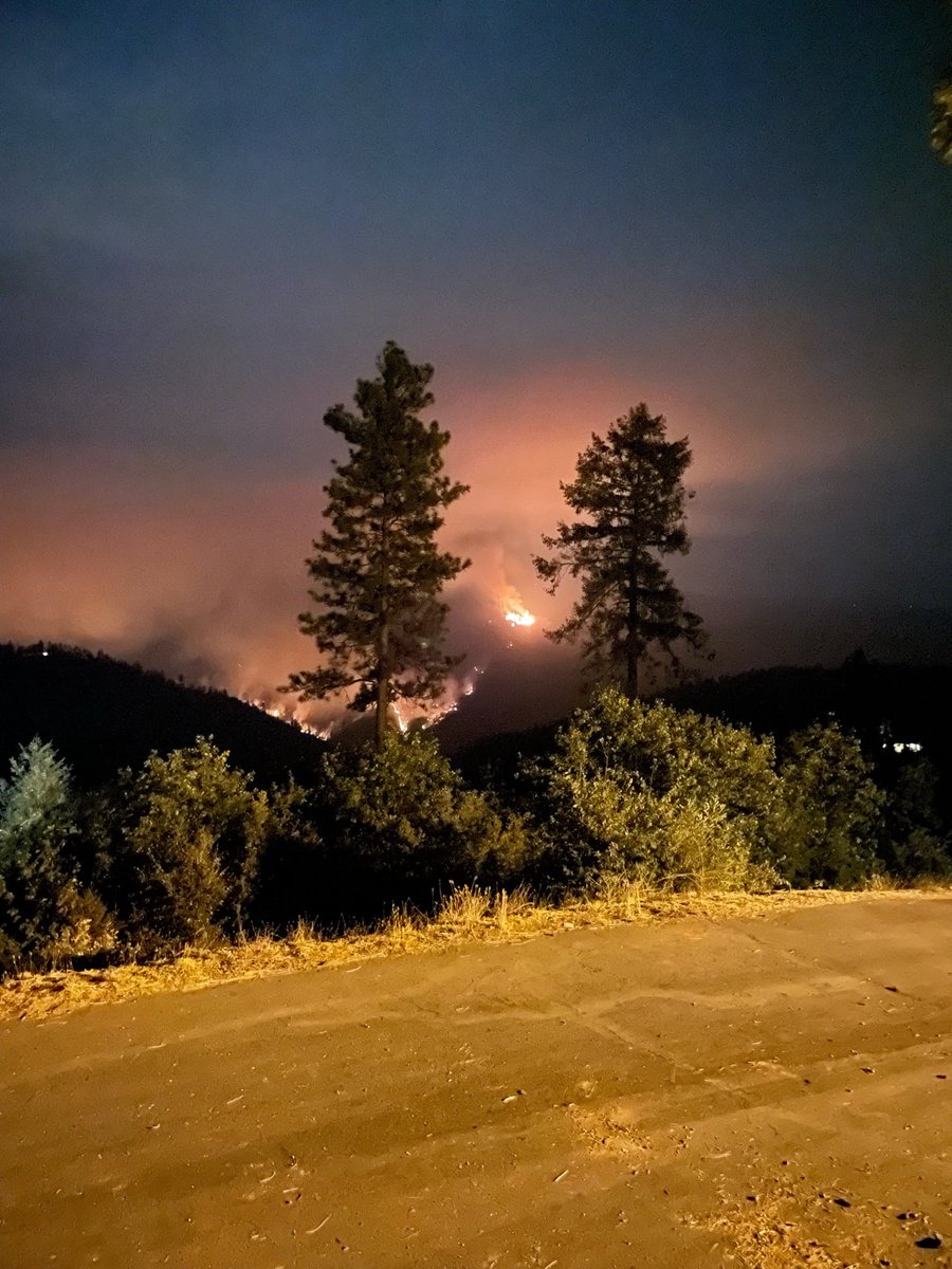 MosquitoFire Firefighters are hoping to take advantage of better nighttime recovery to conduct firing operations where conditions are right and preparations are complete. Nighthawk recon is over the fire, providing real-time intel to ground resources