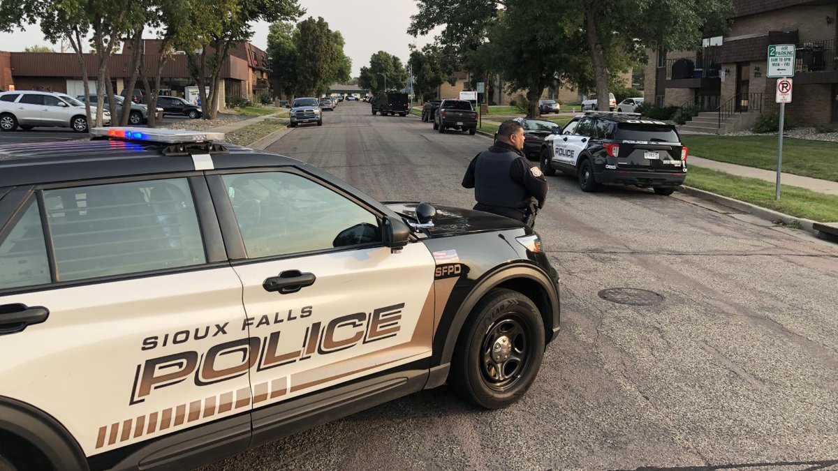One woman is dead and two children are safe in an incident in Sioux Falls Wednesday morning