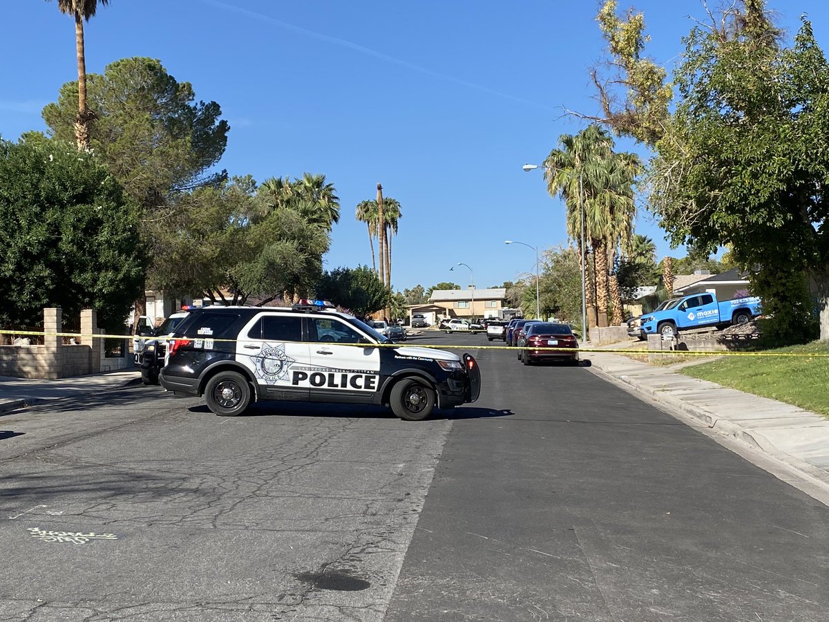 Police are investigation a homicide near Tropicana Avenue and Mountain Vista Street. We're told one person is dead after a shooting.