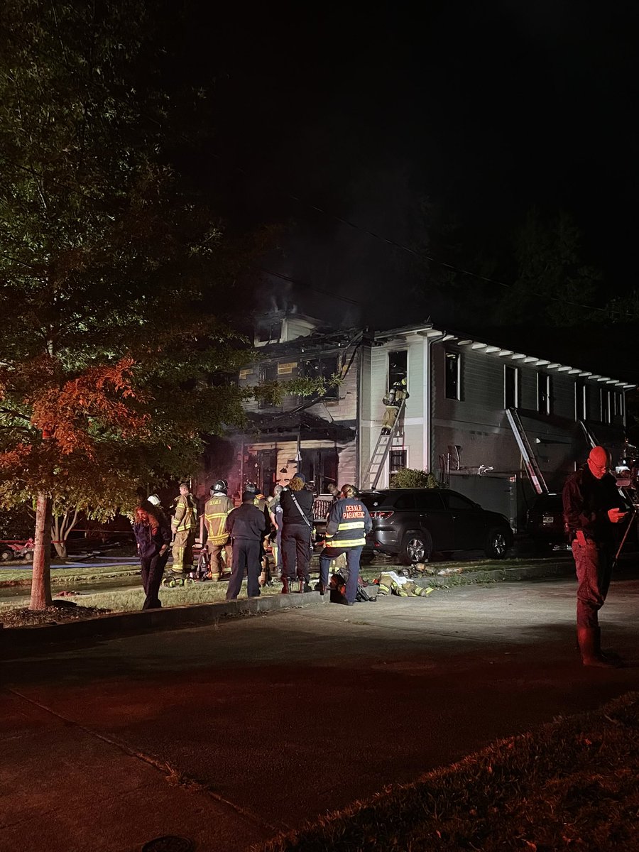 A family is safe after their home on 2nd avenue in Decatur was engulfed in flames overnight. Fire crews are still on scene