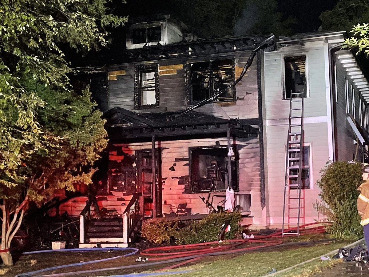 Fire destroys home on Second Avenue in Decatur. Decatur FD continues to put out hotspots.