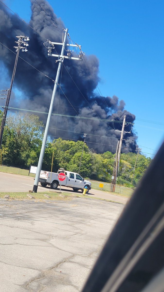 Something on fire in Bessemer