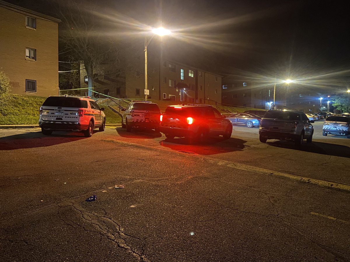 @PghPolice are still at the large scene of a triple shooting that happened roughly three hours ago along Rhine Place in the Spring Hill neighborhood. 3 people were shot.