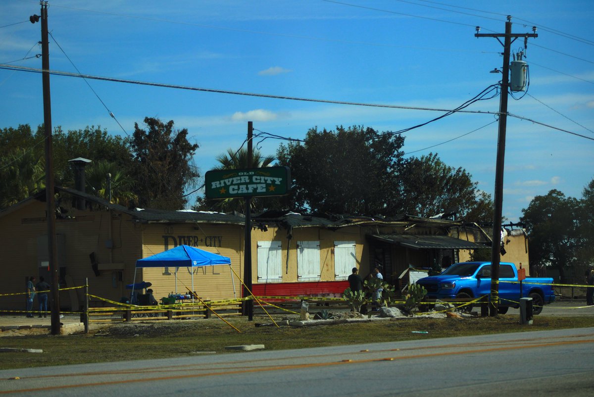 On October 30, Around 1:30AM, NBFD were called to a fire at the Old River City Cafe. By the time they arrived the fire had spread. The majority of the structure was destroyed including damage to the patio. At this time the cause of the fire is unknown, injuries are unknown
