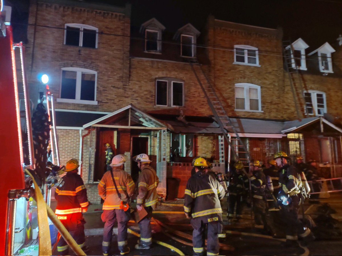 2nd Alarmers on location at Farson & Market St providing rehab support at this under control dwelling fire