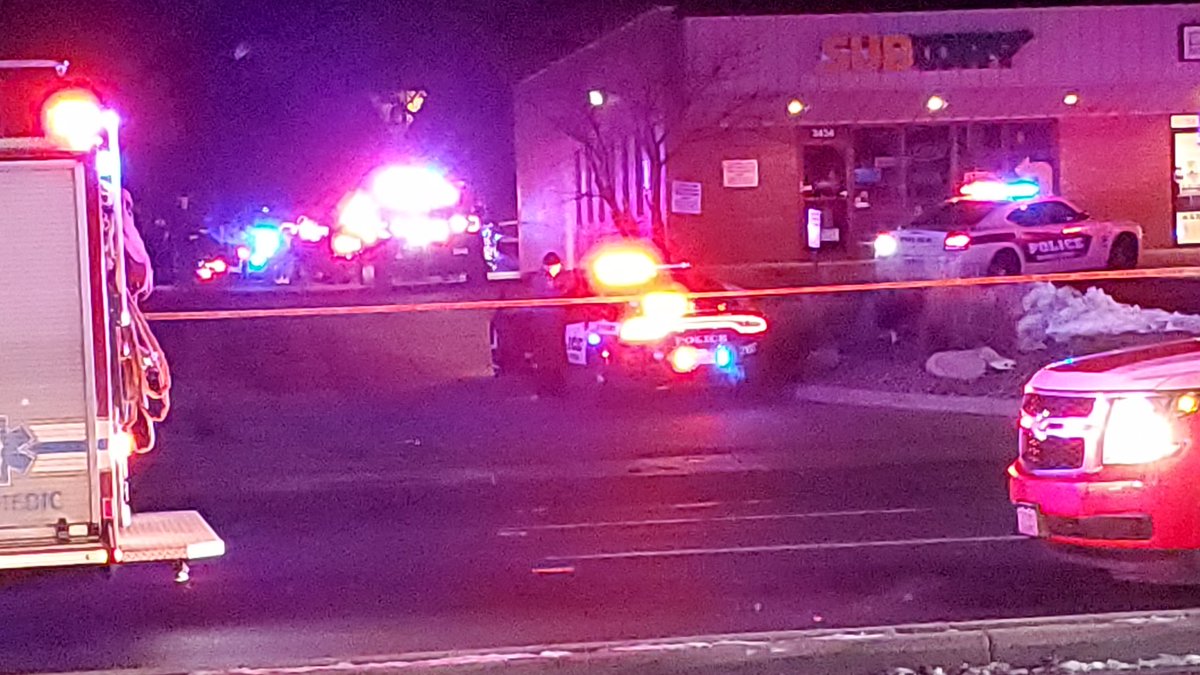 There is a reported shooting at Club Q on N Academy. Lots of first responders on scene, nothing confirmed right now. N Academy is closed, stay away from the area