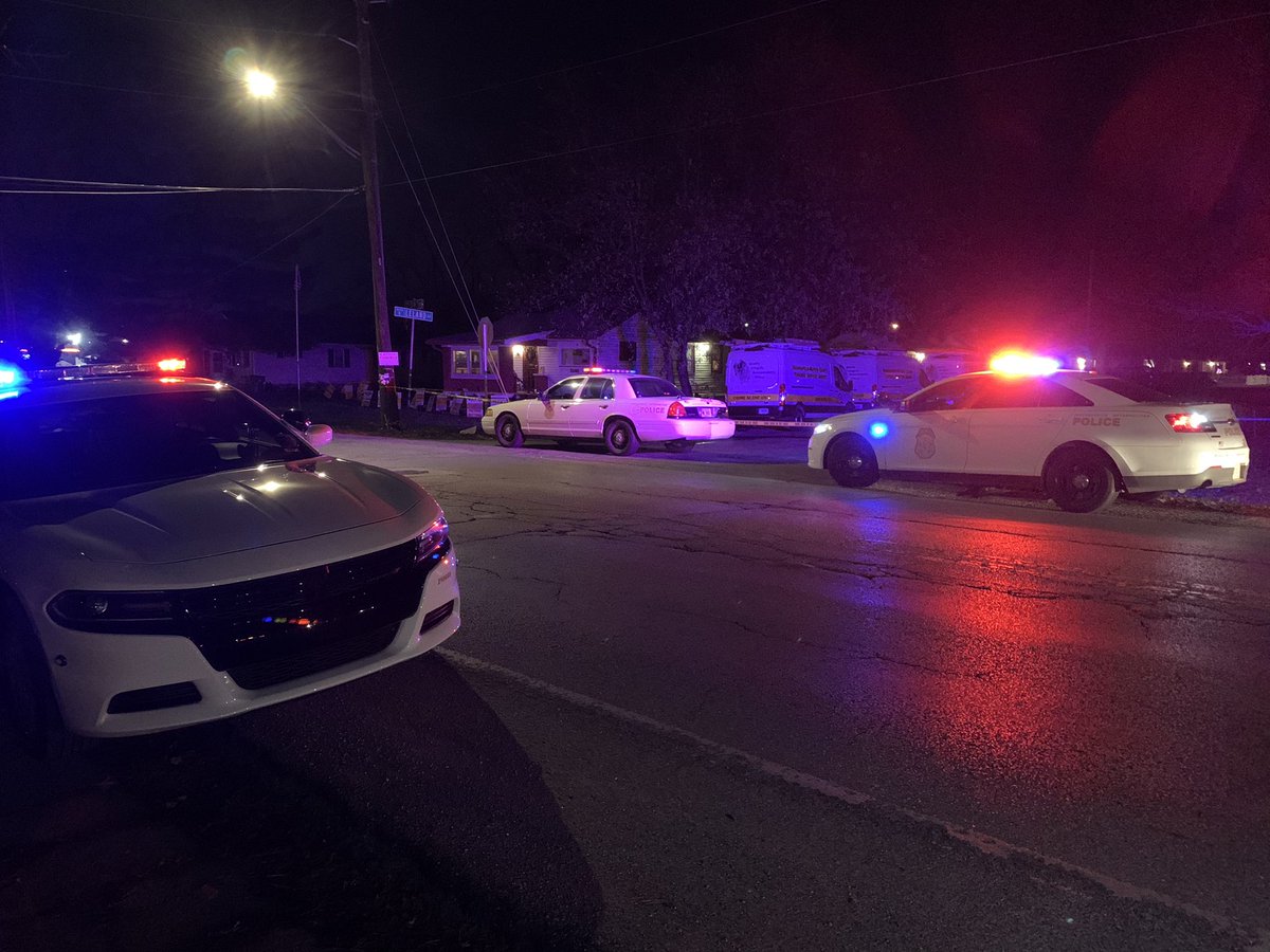 Scene of a deadly shooting at the intersection of E Leland Ave and 34th St. Police say a woman flagged down officers at a gas station and told them she saw a body in the street. Police arrived and found a man deceased with possible gunshot wounds.
