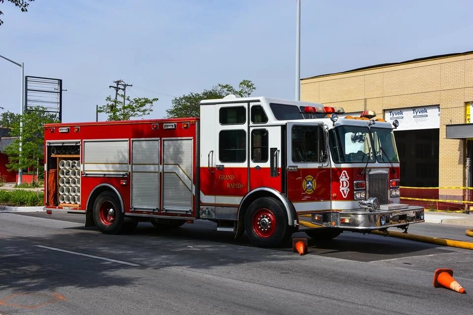 Grand Rapids Fire Dept. is on the scene at THE LAST CHANCE BAR, in the 1100 block of Burton Street SE after responding to an alarm for a kitchen fire upon arrival they noted the building was evacuated, shut off the gas supply to the building and extinguished the kitchen fire