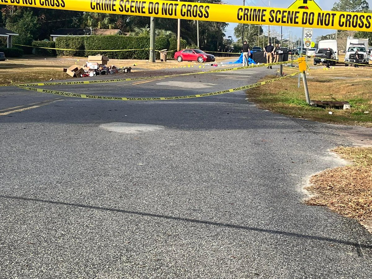 The Ocala Police Department is actively investigating a shooting that killed two men and wounded four others on Sunday morning