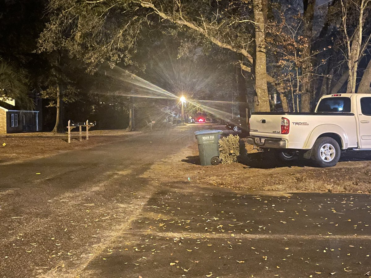 A standoff is starting in Lincolnville on Pickens Street. @ChasCoSheriff officials tell received reports of threats being made in a home on Pickens around 3:00 this morning.