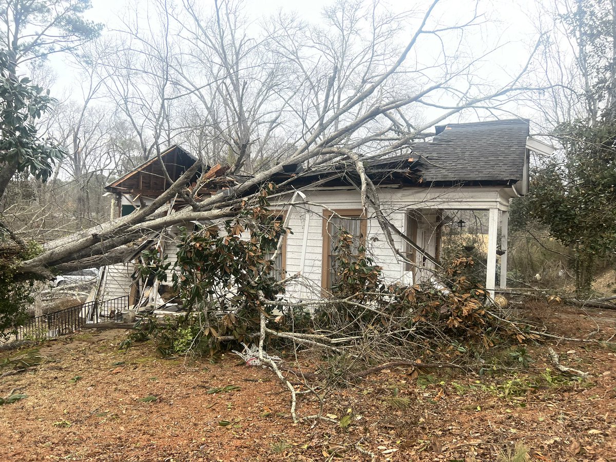 Another home damaged in Eutaw:
