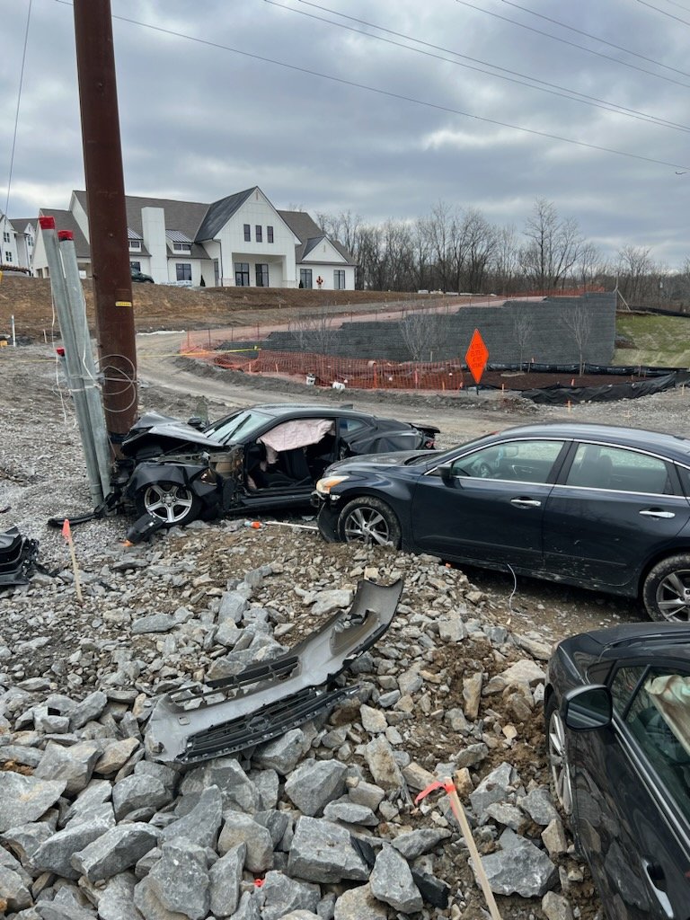 One man is in custody following this morning's fatal shooting resulting from this crash that occurred on Bell Rd near Brookview Estates. Homicide detectives are piecing together what happened