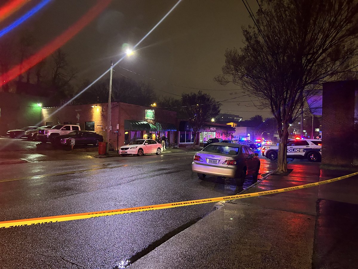 Heavy police presence on Burke St., in Winston-Salem. We're told officials received a call of a reported shooting at the Burke Street Pub around 1:15 a.m.   There's no word on injuries currently