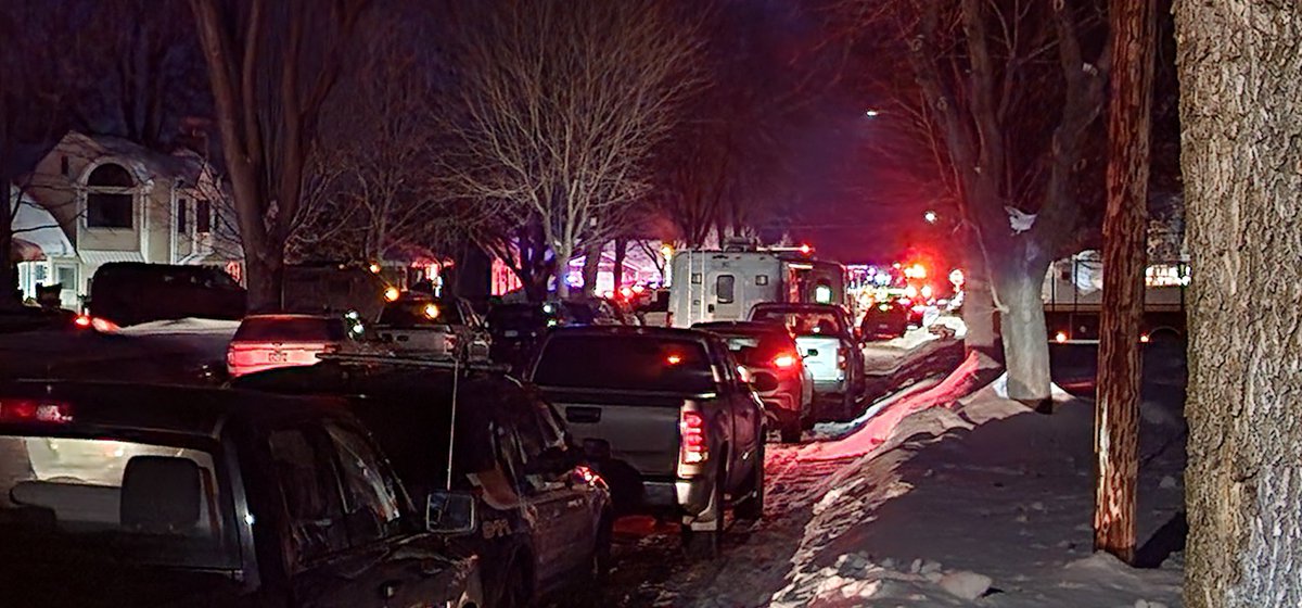 A suspect has been found deceased inside a residence after two deputies were shot this morning and a long-running standoff ensued in Winsted, in McLeod County.  Deputies attempting to serve an arrest warrant were fired upon late this morning