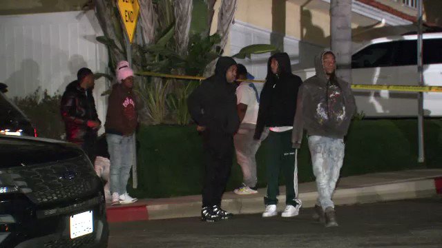 There's been a shooting in a residential area of Beverly Hills. Police confirm their officers found 7 victims. 3 were killed, 4 people hospitalized.