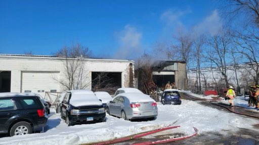Crews responded to 1100 Kilburn Ave. for a commercial structure fire. The fire is under control and an investigation is being conducted