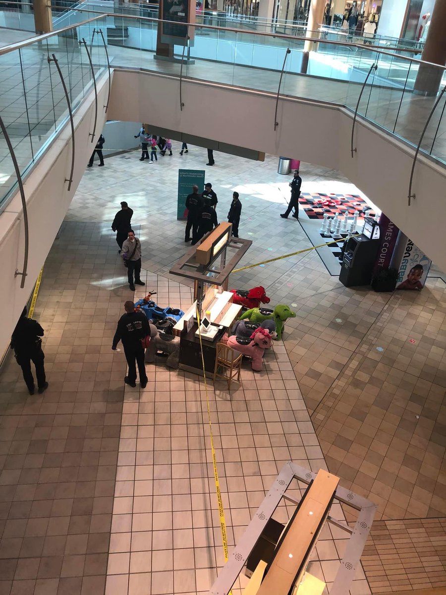 This photo from a witness taken inside NorthlakeMall — he tells he heard gunshots.