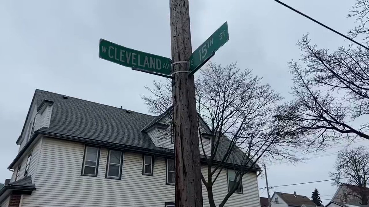 15th St and Cleveland Ave. and beyond completely blocked off with multiple police cars and tape after an officer-involved shooting earlier this morning. We know a 37-year-old officer died and a 19-year-old suspect as well.   Milwaukee, WI