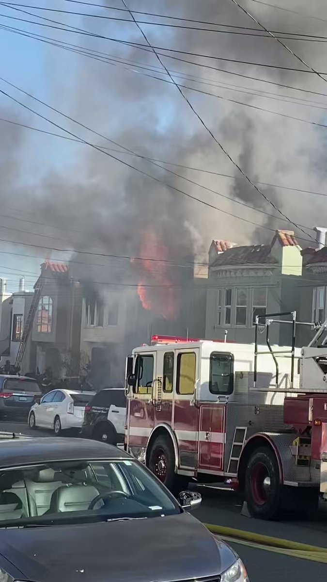 3rd alarm - explosion with fire - san francisco,ca