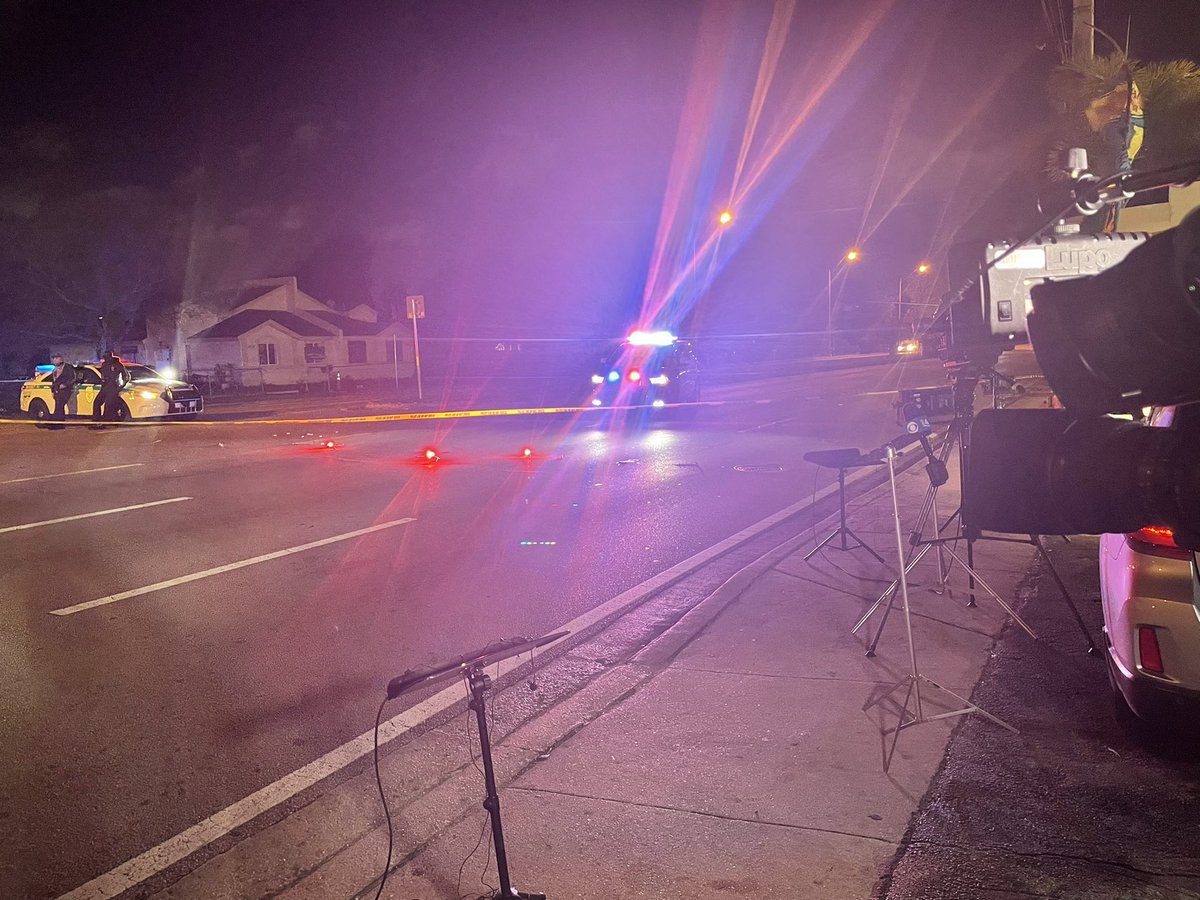 Large police presence after a shooting in the area of NW 103rd Street & 13th Ave. MDPD confirm and officer shot someone, this is an active scene