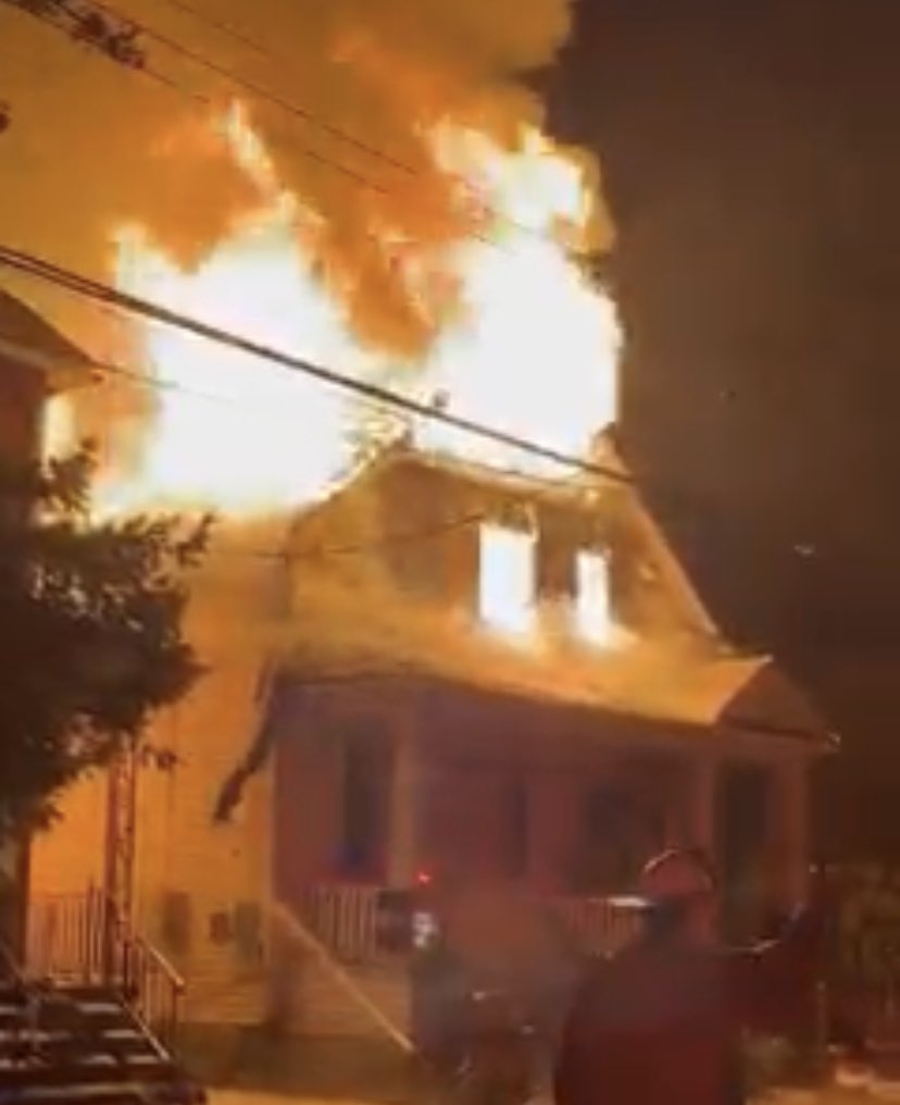 2nd Alarm. 228 Person St Buffalo NY. Fully involved vacant private dwelling. Def ops. Photos not mine credit goes to FBNY Facebook