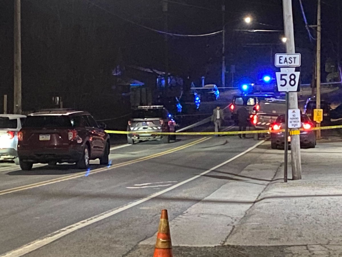 State Police are investigating a homicide in Eau Claire, Butler County. They said a man shot and killed his mother's boyfriend. Investigators closed off E Main Street and a vehicle was towed from the scene.