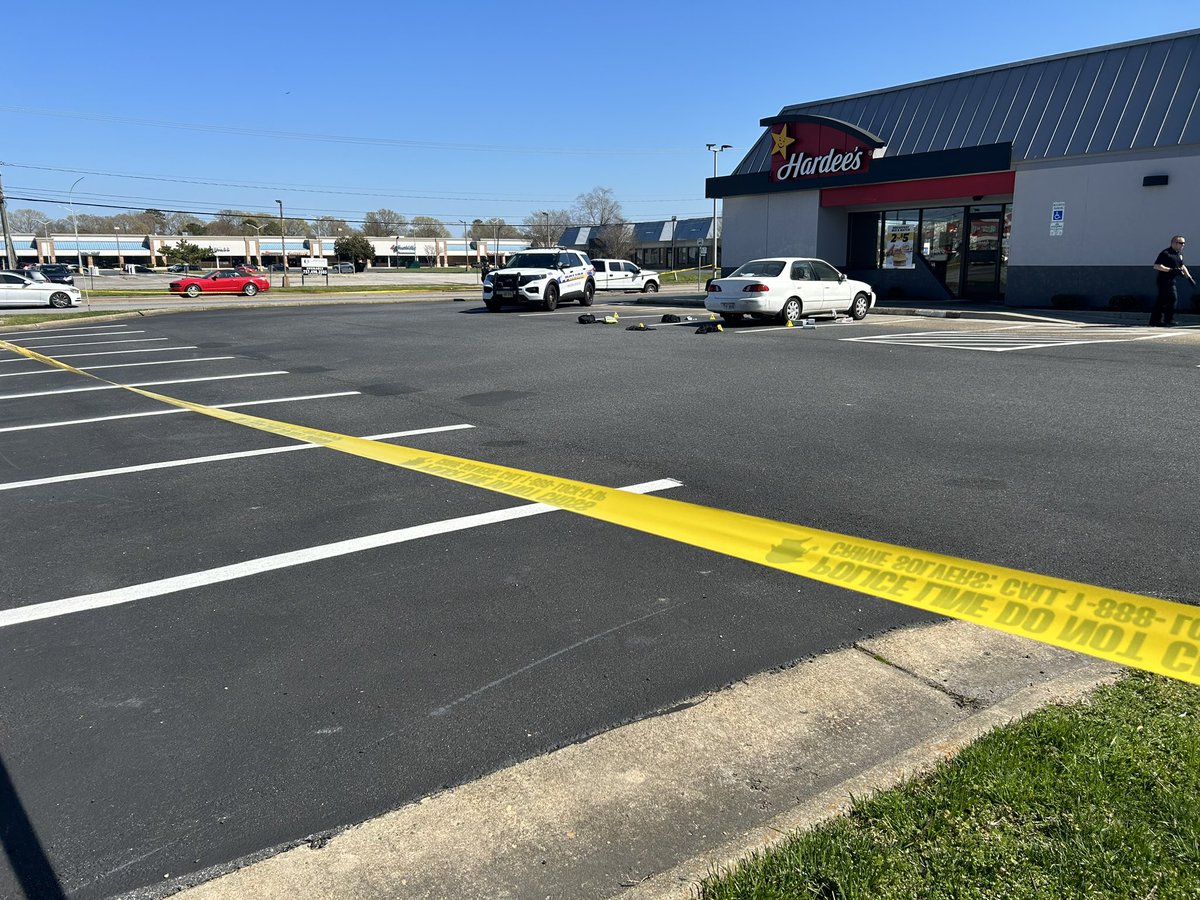 VBPD officers are investigating a shooting off Holland Road at the Hardee's. A department source says a man was shot in the parking lot and he has life threatening injuries