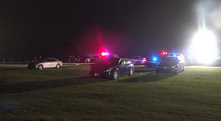 Two security guards are among three people shot outside a southeast Houston event venue early Saturday.