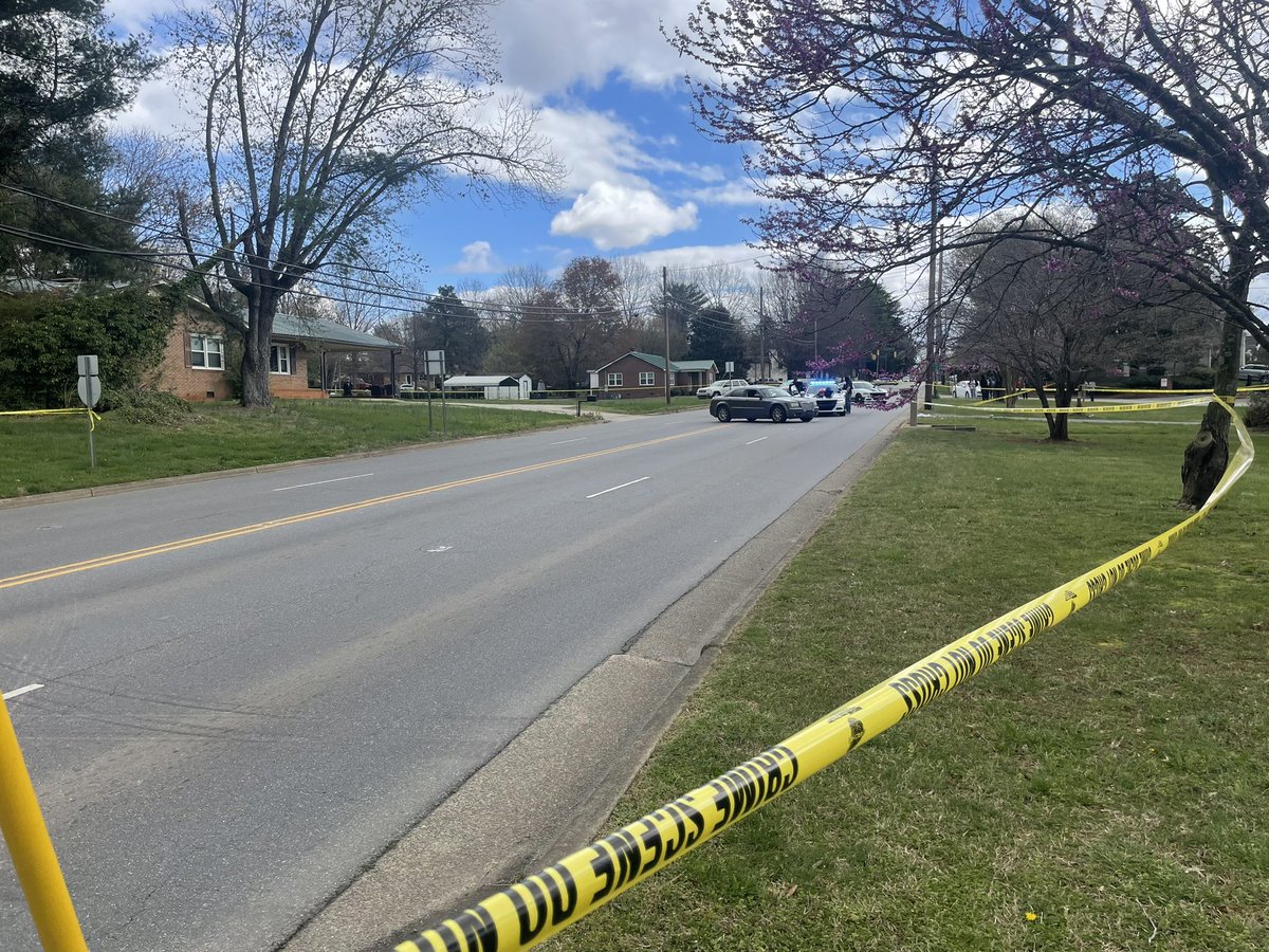 Iredell Co- on the scene of a shooting along North Center Street.  Police say a woman was shot inside a vehicle.  Traffic is being rerouted around the scene.