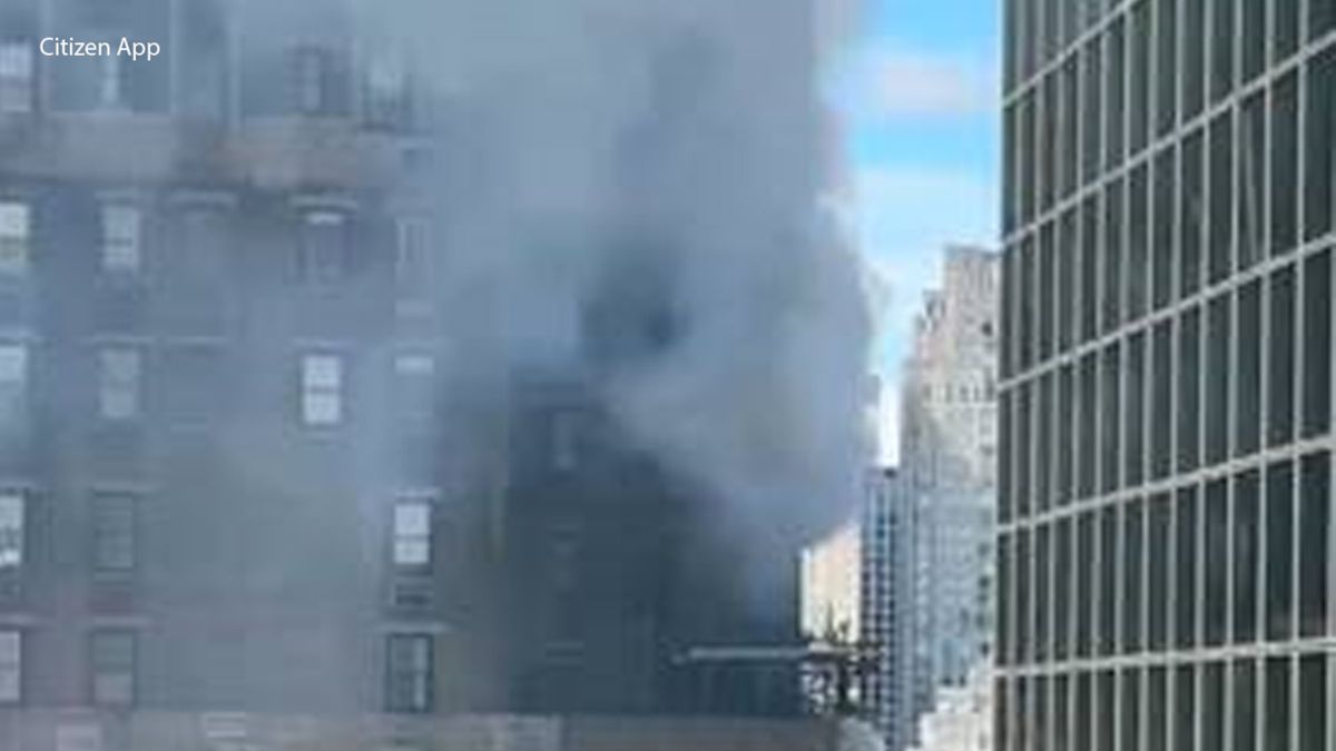 2-alarm fire burning in Sherry Netherland Hotel on Upper East Side