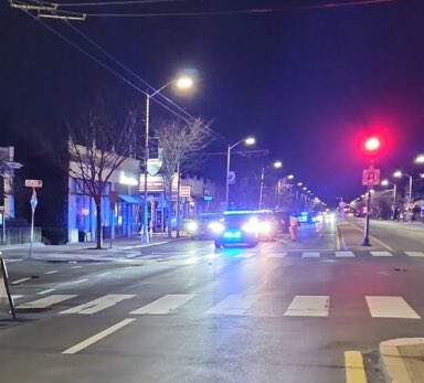 Units remain in the area of Massachusetts Avenue and Exeter Park after responding to a serious crash involving a motorcyclist and pedestrian just after 1 a.m.   Both were taken to local hospitals; the pedestrian (a male in his 60s) suffered serious head injuries