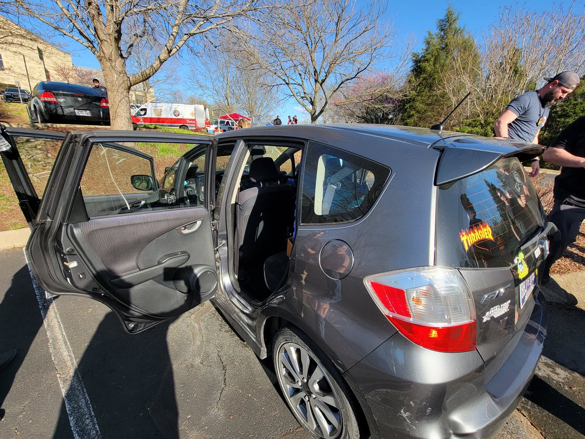 Active shooter Audrey Elizabeth Hale, 28, drove this Honda Fit to the Covenant Church/school campus this morning and parked. MNPD detectives searched it and found additional material written by Hale