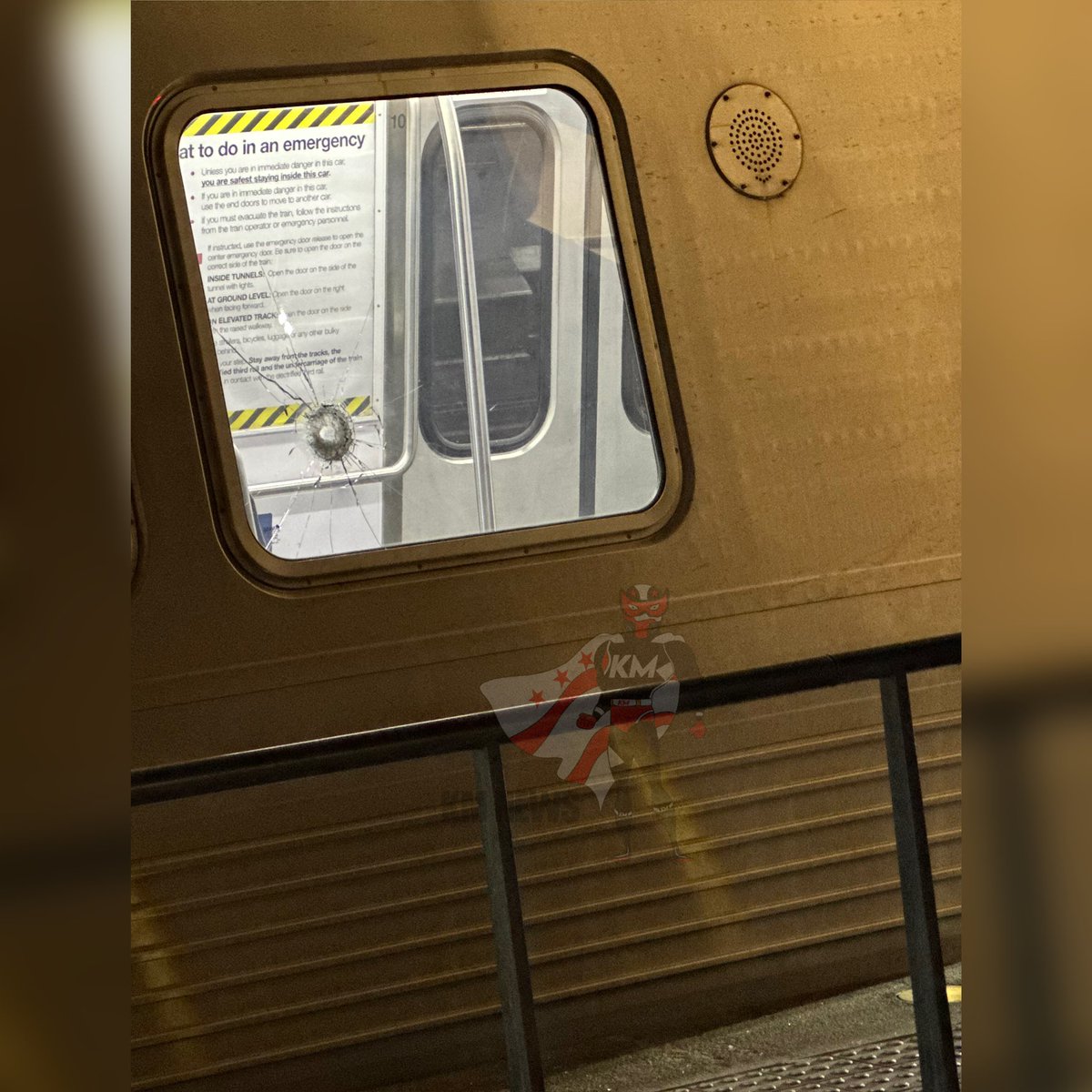 SHOOTING: Potomac Ave Metro station: Metro Transit is on the scene of a shooting with a shot fired going through the window of a train. Nobody was injured and they may have one person detained on a silver line train at another station