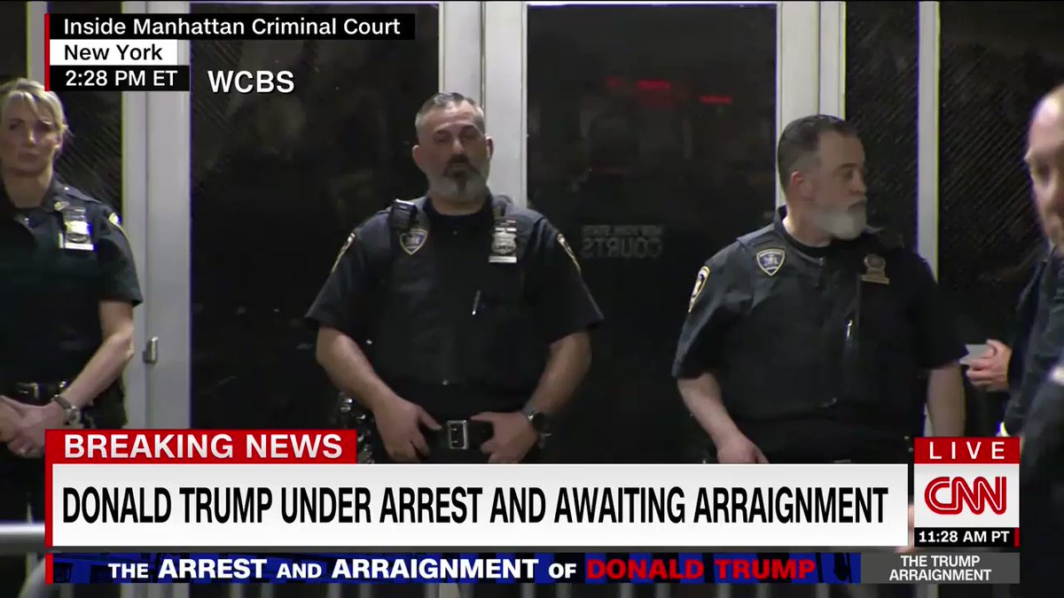 Donald Trump — the first former president in history to face criminal charges — has entered a New York courtroom to be arraigned and is expected to plead not guilty